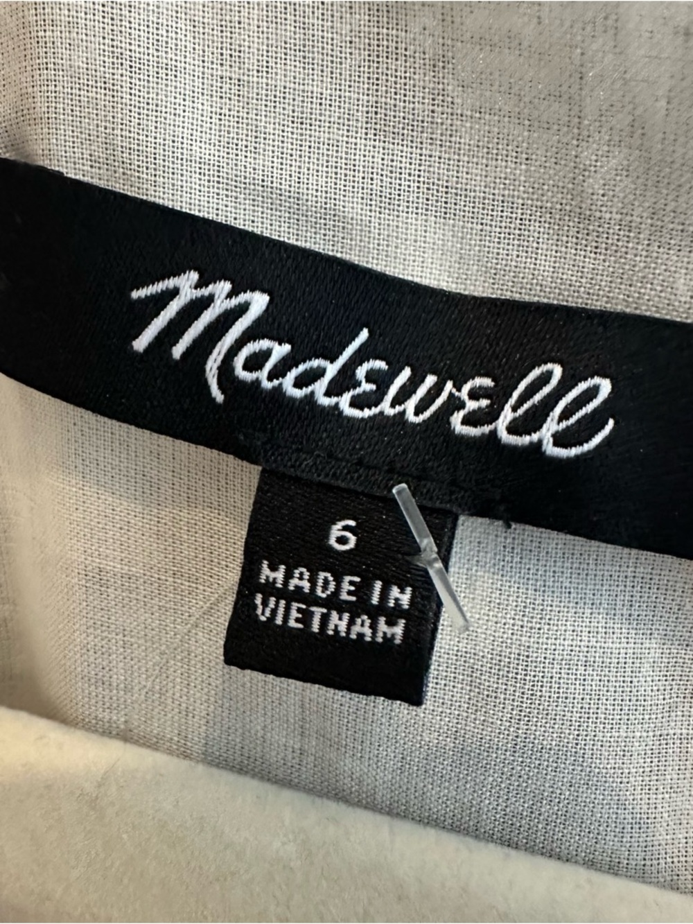 NWT Madewell Bubble-Sleeve Top - Picture 9 of 10